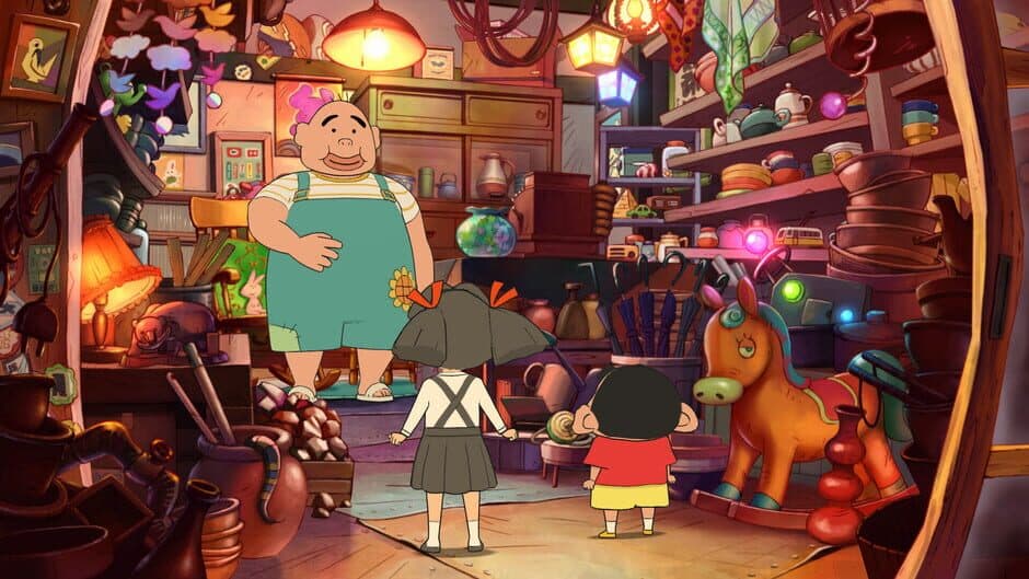 Скриншот 12 из Shin-chan: Shiro and the Coal Town
