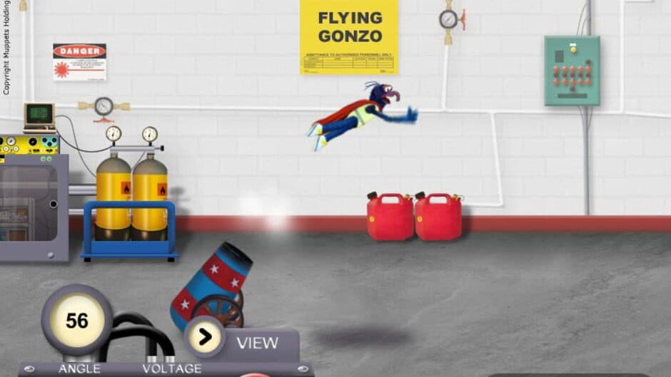 Скриншот 1 из The Great Gonzo’s Ridiculously Dangerous & Downright Foolish Stunt Game