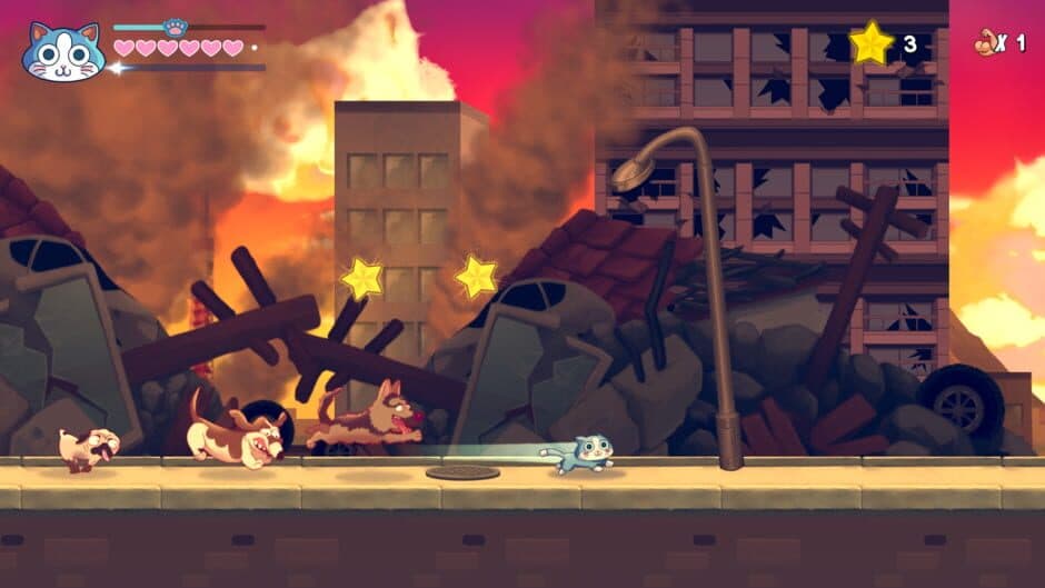 Скриншот 2 из KinnikuNeko: Super Muscle Cat