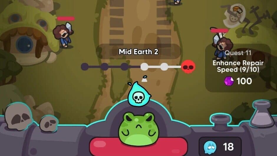 Скриншот 1 из Legend of Frog