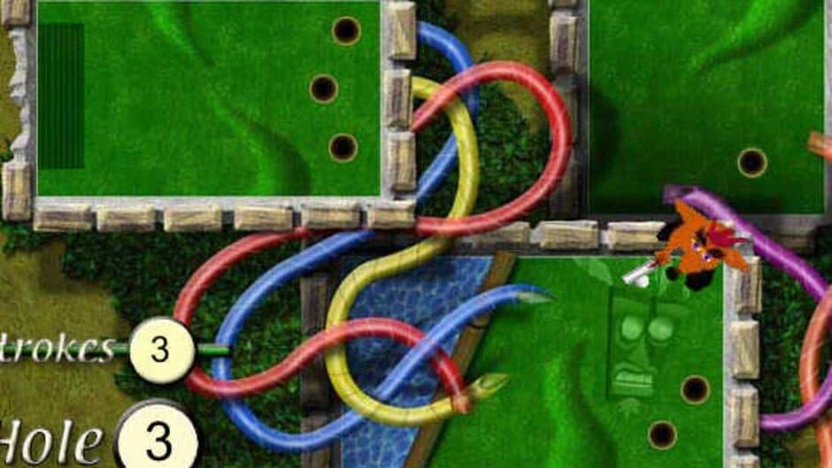Скриншот 1 из Crash Nitro Mini Golf