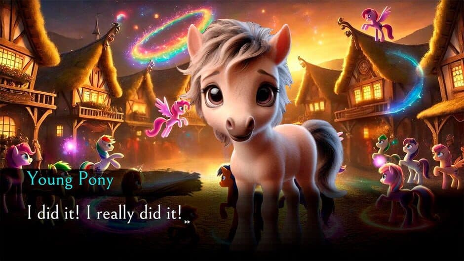 Скриншот 6 из Aurora Light Pony: Ponies and Horses in the Valley of Stars