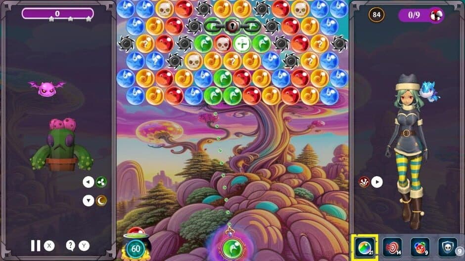 Скриншот 4 из Bubble Wizard Saga