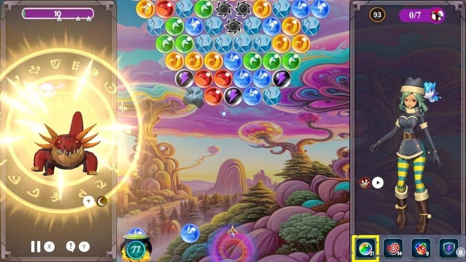 Скриншот 5 из Bubble Wizard Saga