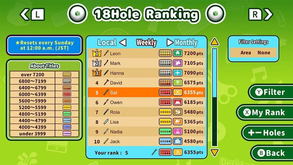 Скриншот 6 из Desktop Golf