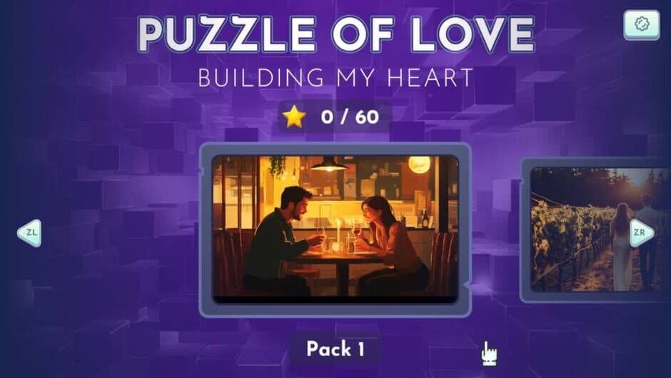 Скриншот 3 из Puzzle of Love: Building My Heart