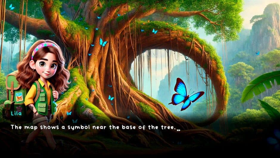 Скриншот 1 из Lila and the Secret Flower Jungle