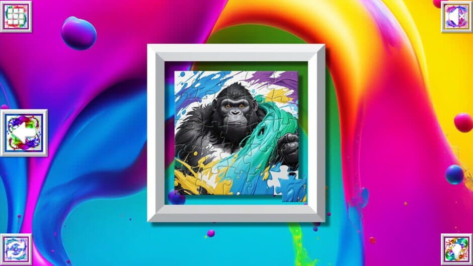 Скриншот 4 из Color Splash: Monkeys