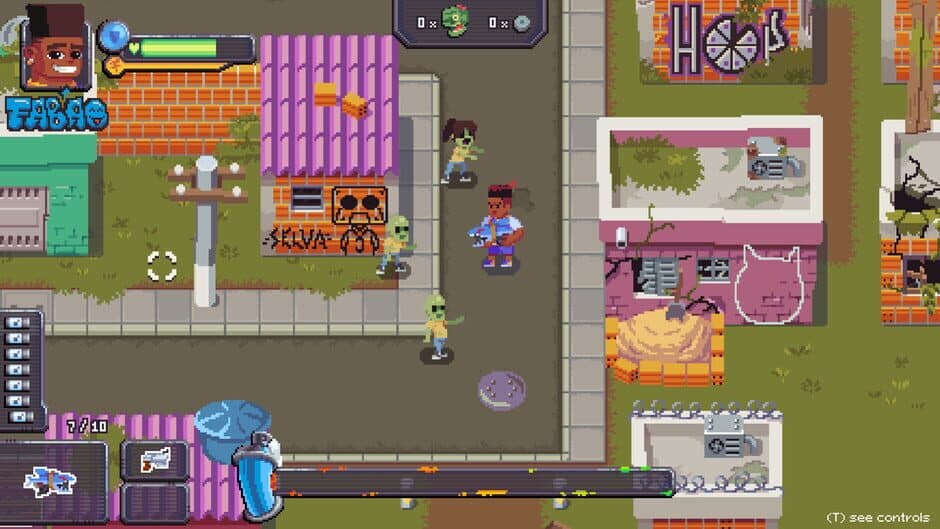 Скриншот 2 из Ghetto Zombies: Graffiti Squad