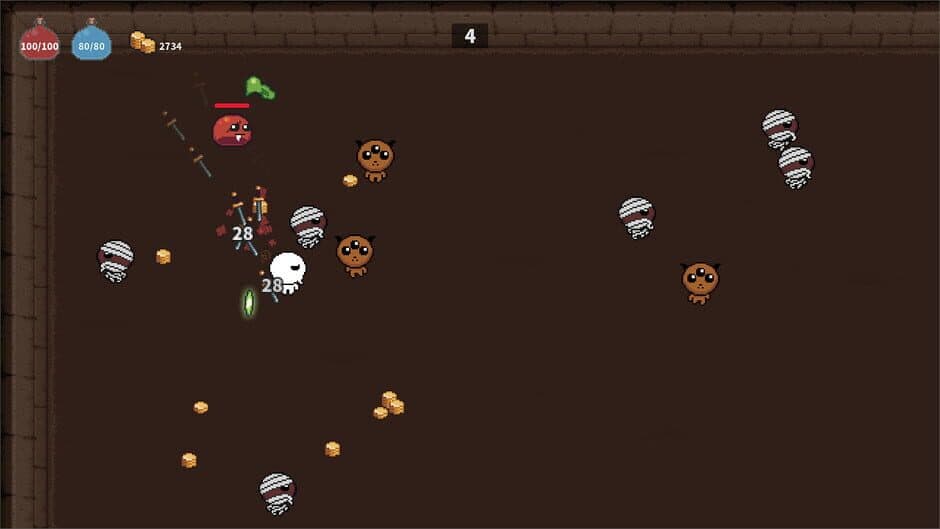 Скриншот 3 из Dungeon Thrones: Rise of Slimes
