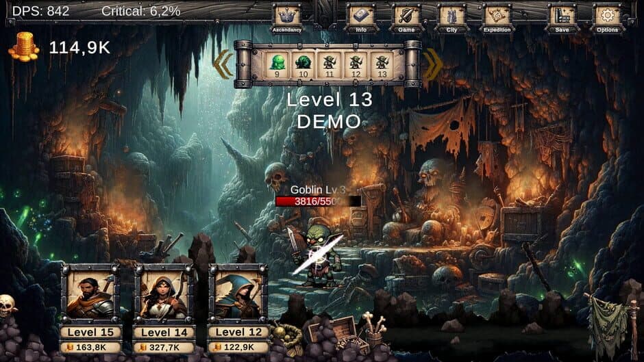 Скриншот 3 из Fantasy Clicker