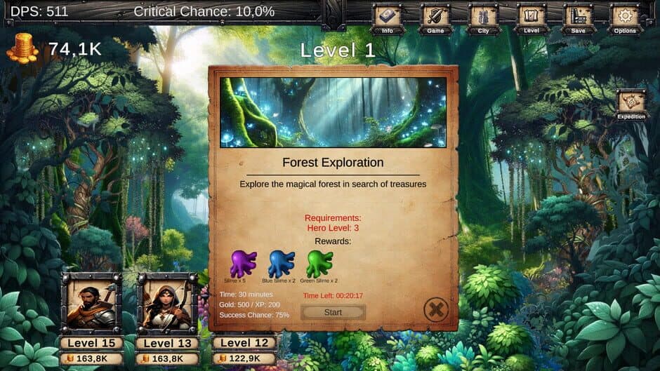 Скриншот 10 из Fantasy Clicker
