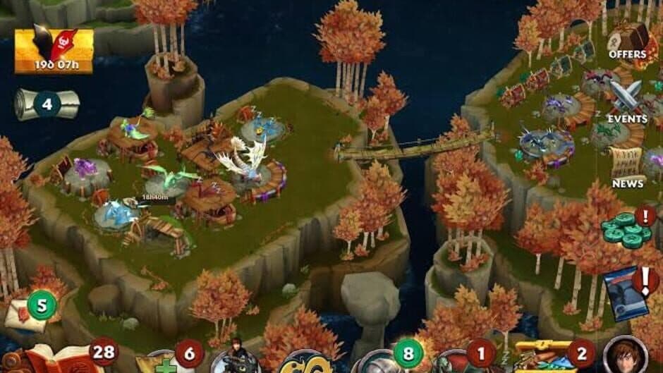 Скриншот 7 из Dragons: Rise of Berk