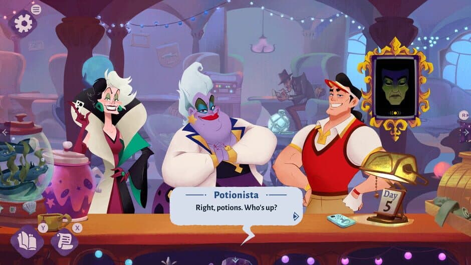 Скриншот 1 из Disney Villains Cursed Café