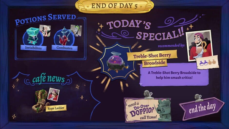 Скриншот 3 из Disney Villains Cursed Café