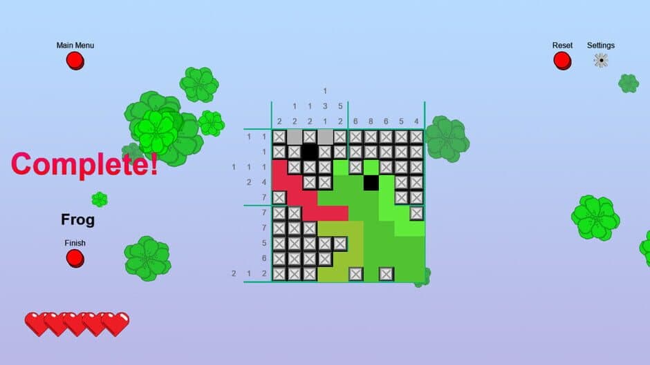 Скриншот 1 из Nature Picross