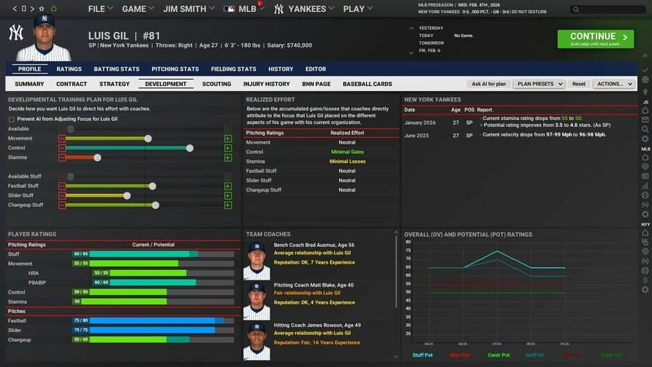 Скриншот 4 из Out of the Park Baseball 26