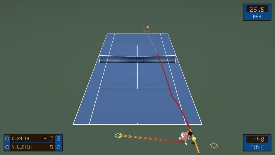 Скриншот 1 из Line Clipper: Tennis Tactics