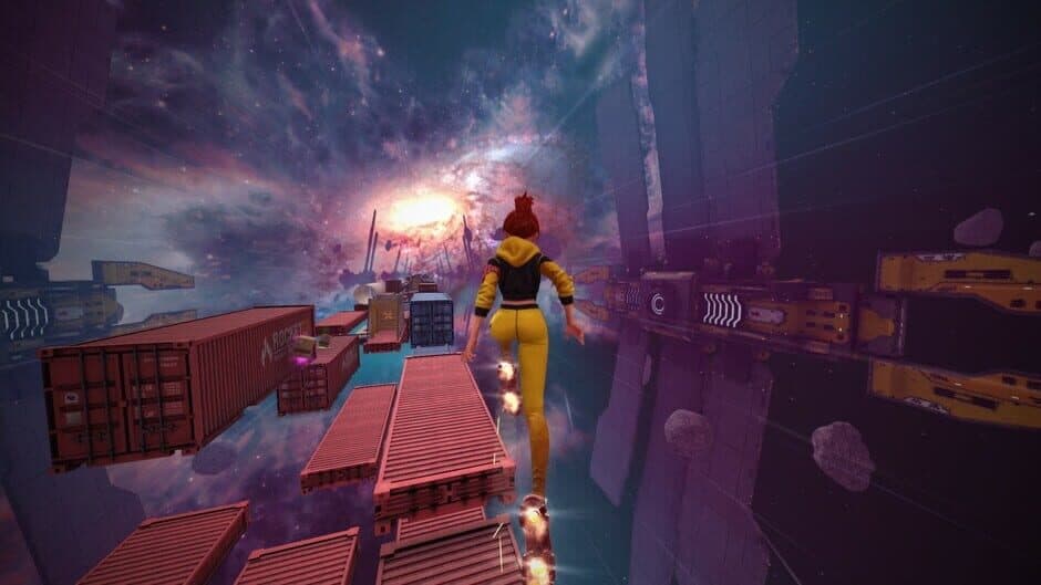 Скриншот 4 из Rocket Boots Mania: Space Train
