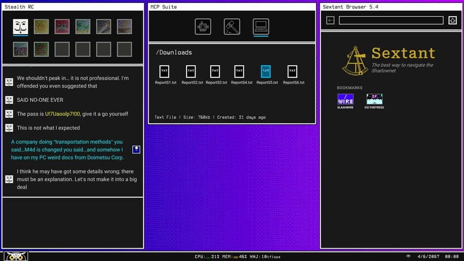 Скриншот 1 из Night Hacking