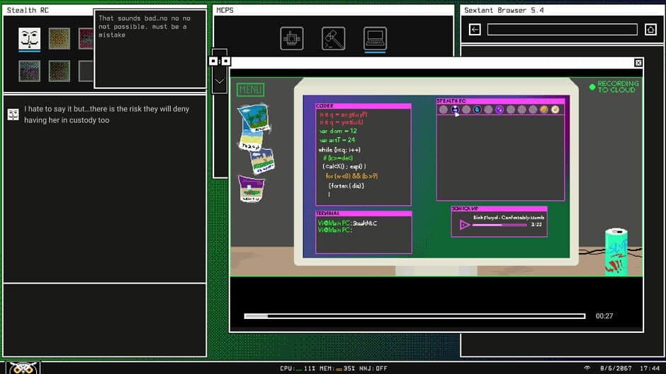 Скриншот 4 из Night Hacking