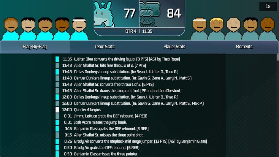 Скриншот 4 из Hoops Ahead: Basketball Manager