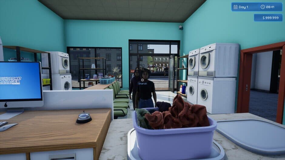 Скриншот 2 из Laundromat Manager Simulator