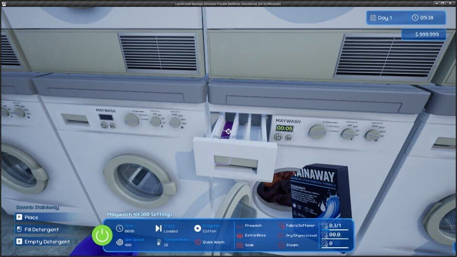 Скриншот 4 из Laundromat Manager Simulator