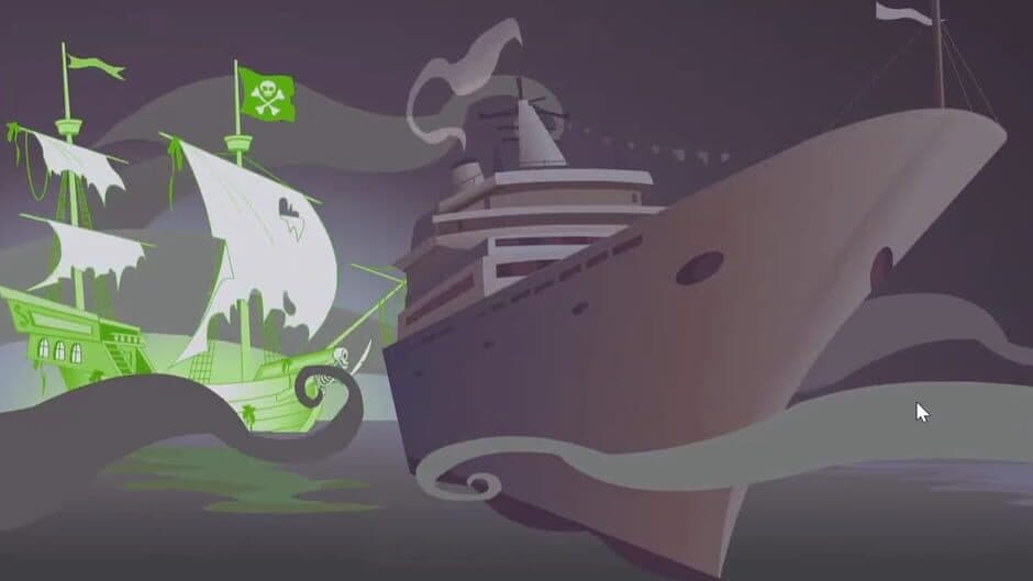 Скриншот 1 из Scooby Doo: Horror of the High Seas - Episode 1: The Ghost Pirate Attacks