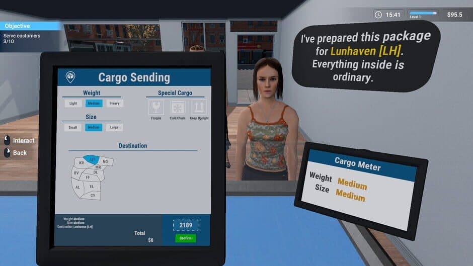 Скриншот 2 из Cargo Delivery Simulator
