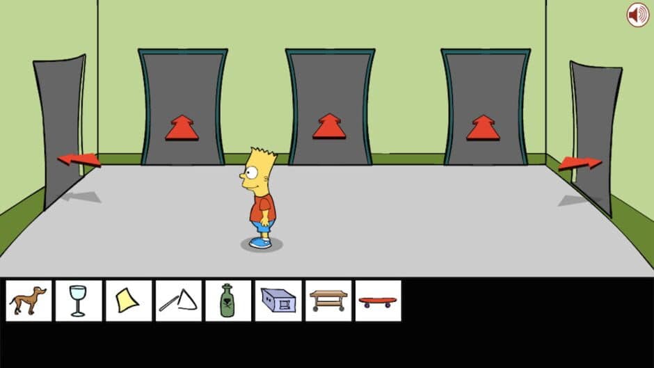Скриншот 1 из Bart Simpson Saw Game