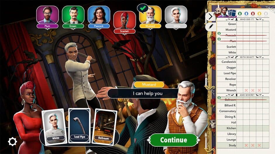 Скриншот 2 из Clue/Cluedo: Halloween Records