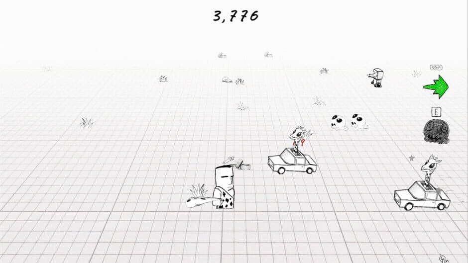 Скриншот 1 из Caveman hits Giraffe in a Car