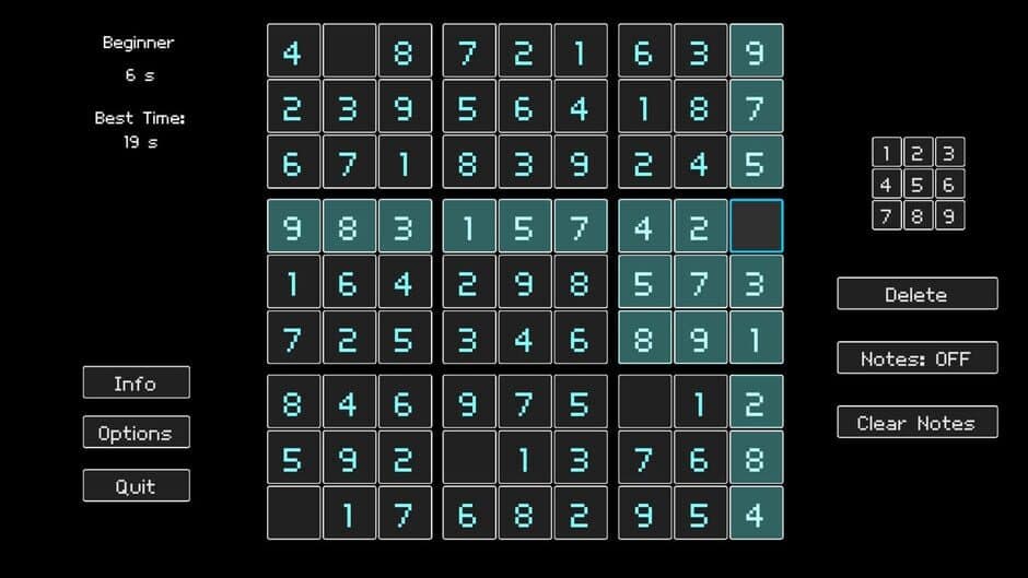 Скриншот 4 из Simple Sudoku