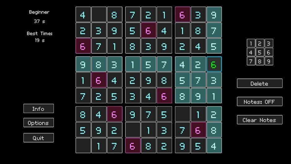 Скриншот 5 из Simple Sudoku