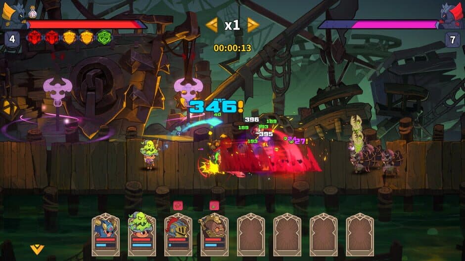 Скриншот 2 из Magicbook AutoBattler: Contract