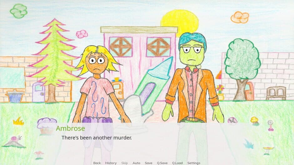 Скриншот 1 из Murder in Crayontopia