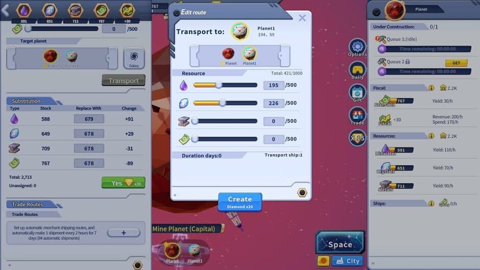 Скриншот 2 из Let's Build Wonders: Galaxy — Star Trade Chamber Pass