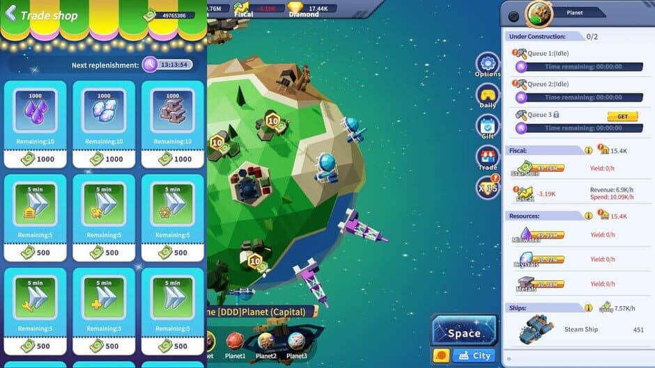 Скриншот 4 из Let's Build Wonders: Galaxy — Star Trade Chamber Pass