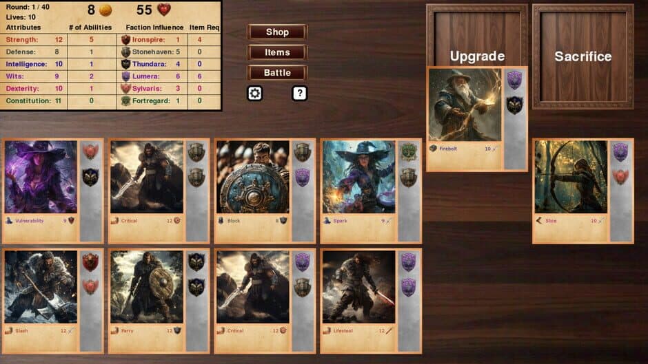 Скриншот 3 из CardCraft Champions