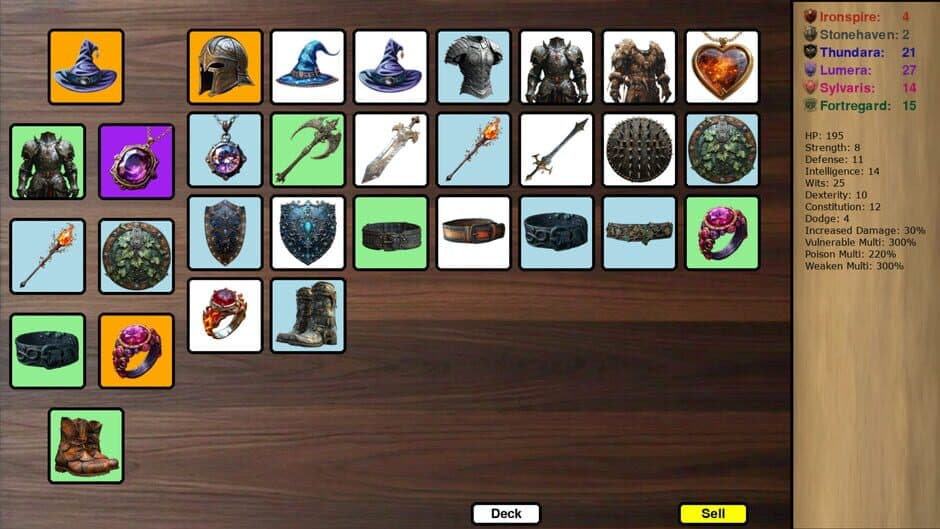 Скриншот 4 из CardCraft Champions