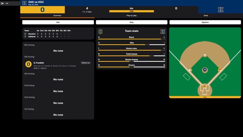 Скриншот 5 из Baseball Legacy Manager 25