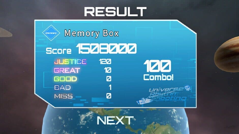 Скриншот 1 из Universe Rhythm Shooting