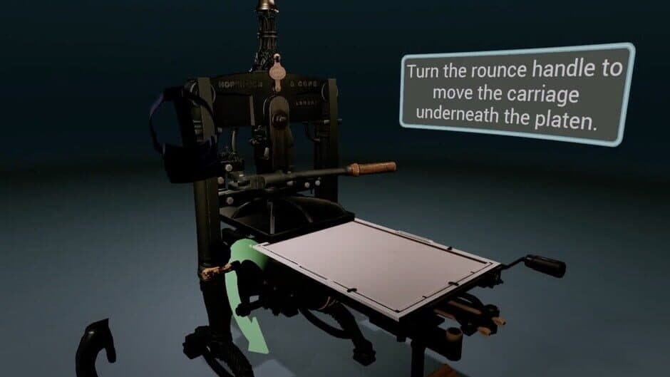 Скриншот 1 из 19th Century Printing Press Experience VR
