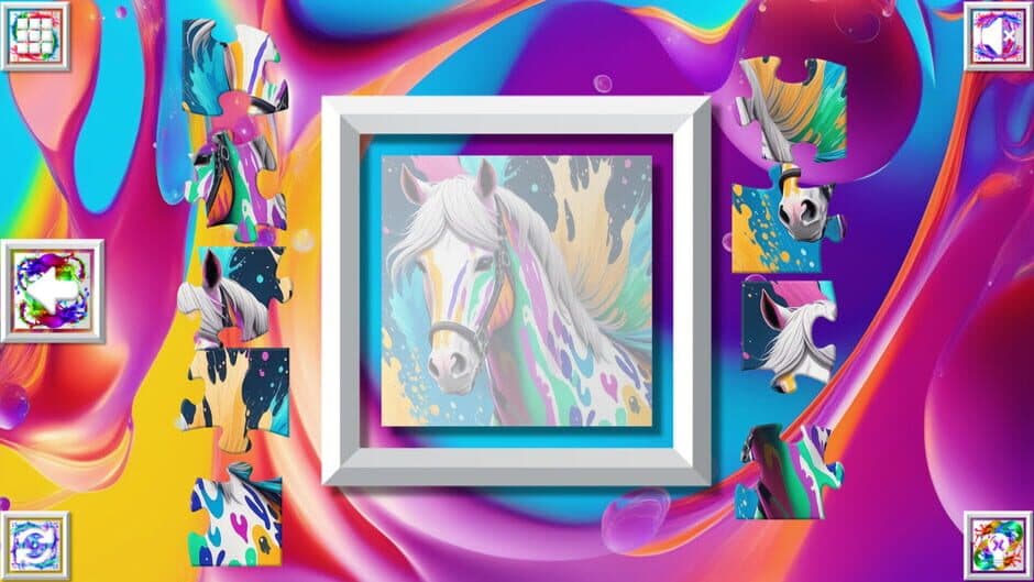 Скриншот 1 из Color Splash: Horses