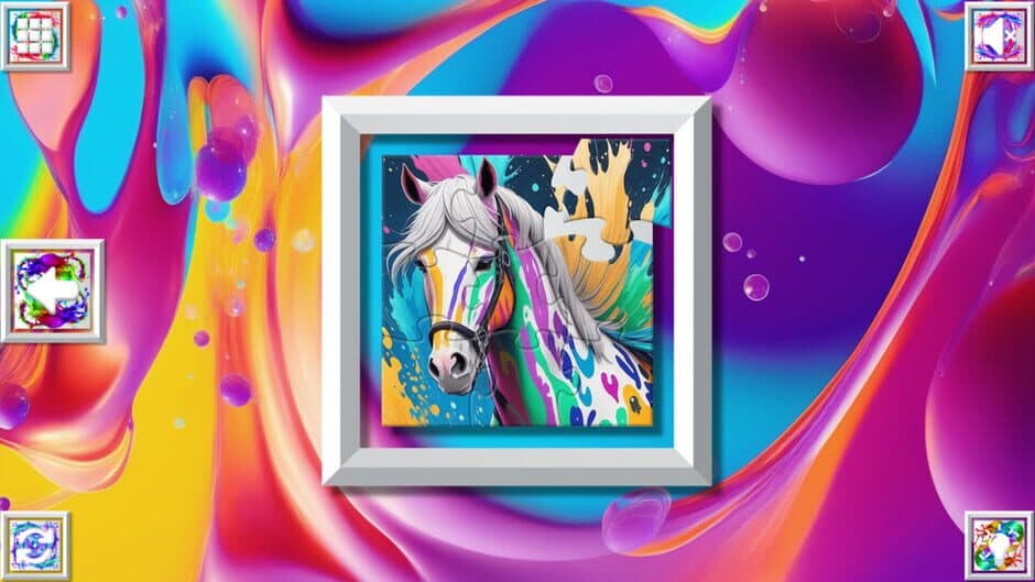 Скриншот 2 из Color Splash: Horses