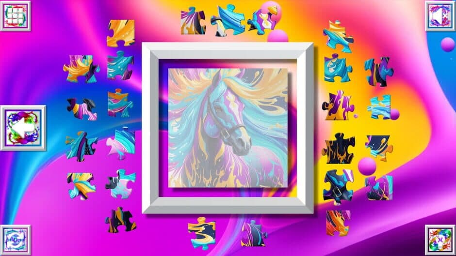 Скриншот 3 из Color Splash: Horses