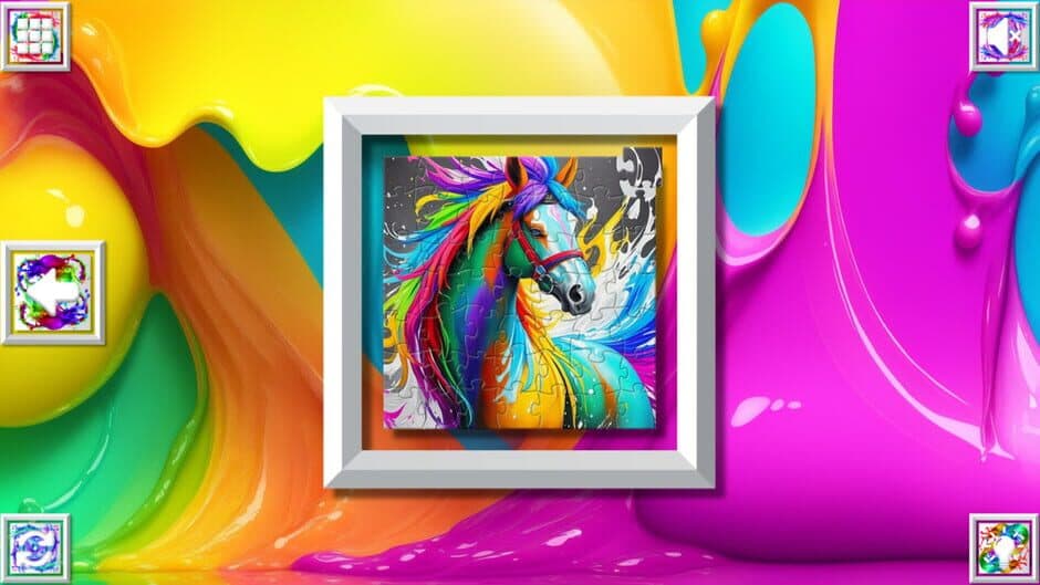 Скриншот 6 из Color Splash: Horses