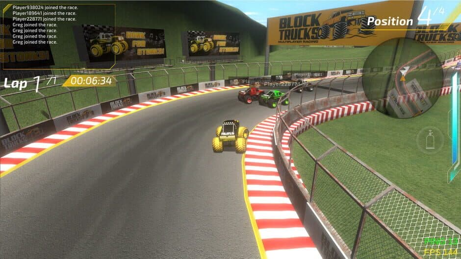 Скриншот 3 из Block Trucks Multiplayer Racing