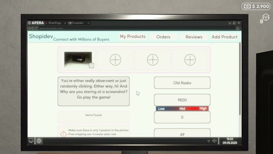 Скриншот 7 из E-Commerce Simulator 2025
